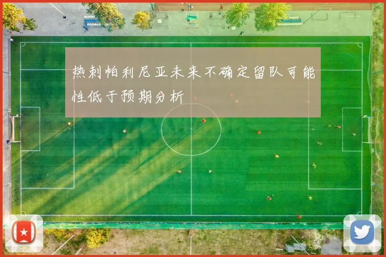 热刺帕利尼亚未来不确定留队可能性低于预期分析